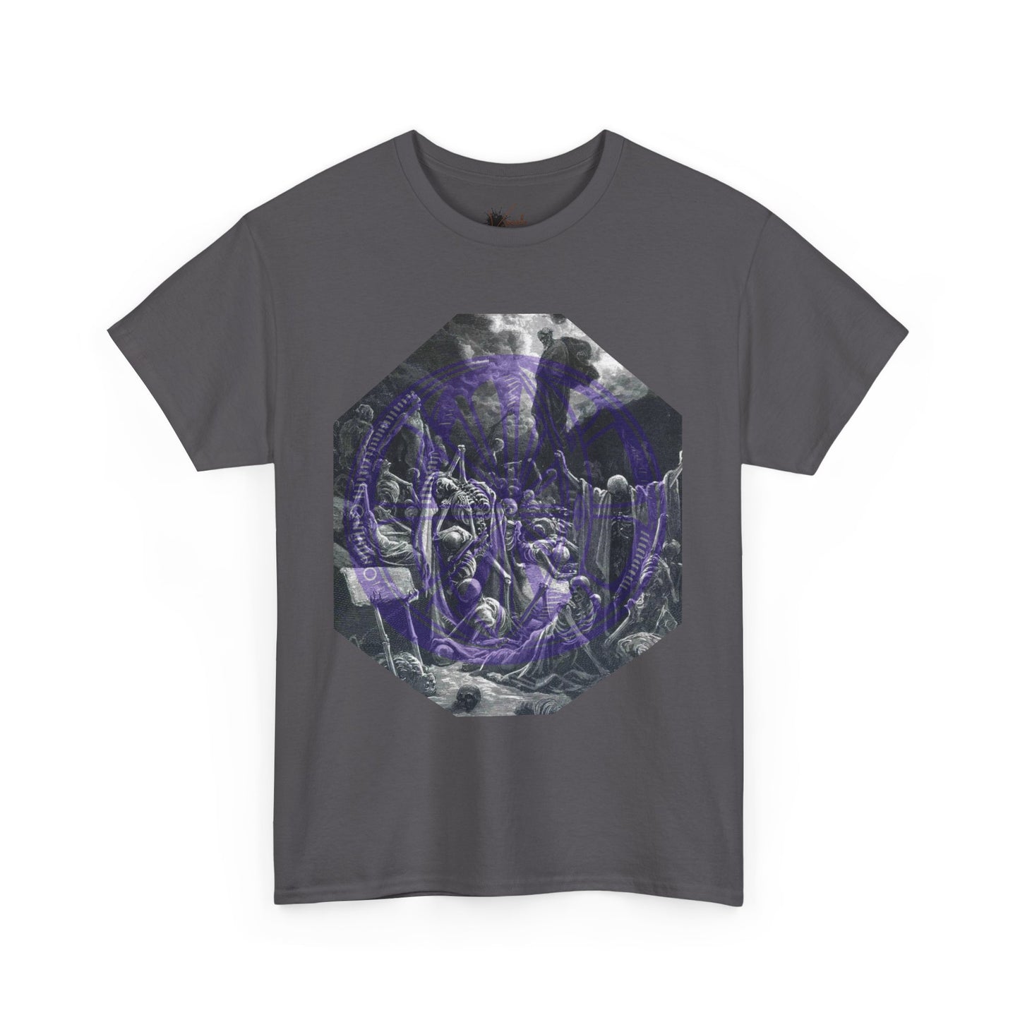 Ezekiel's Wheel Graphic Unisex Heavy Cotton Tee