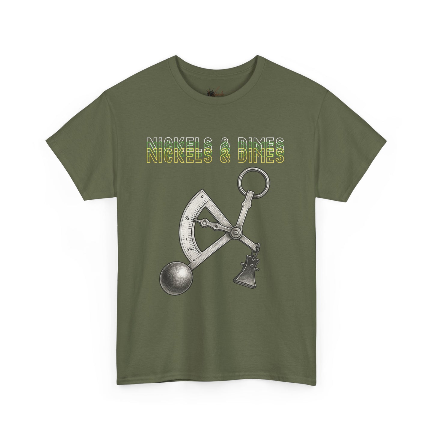 Pocket Scale Unisex Heavy Cotton Tee
