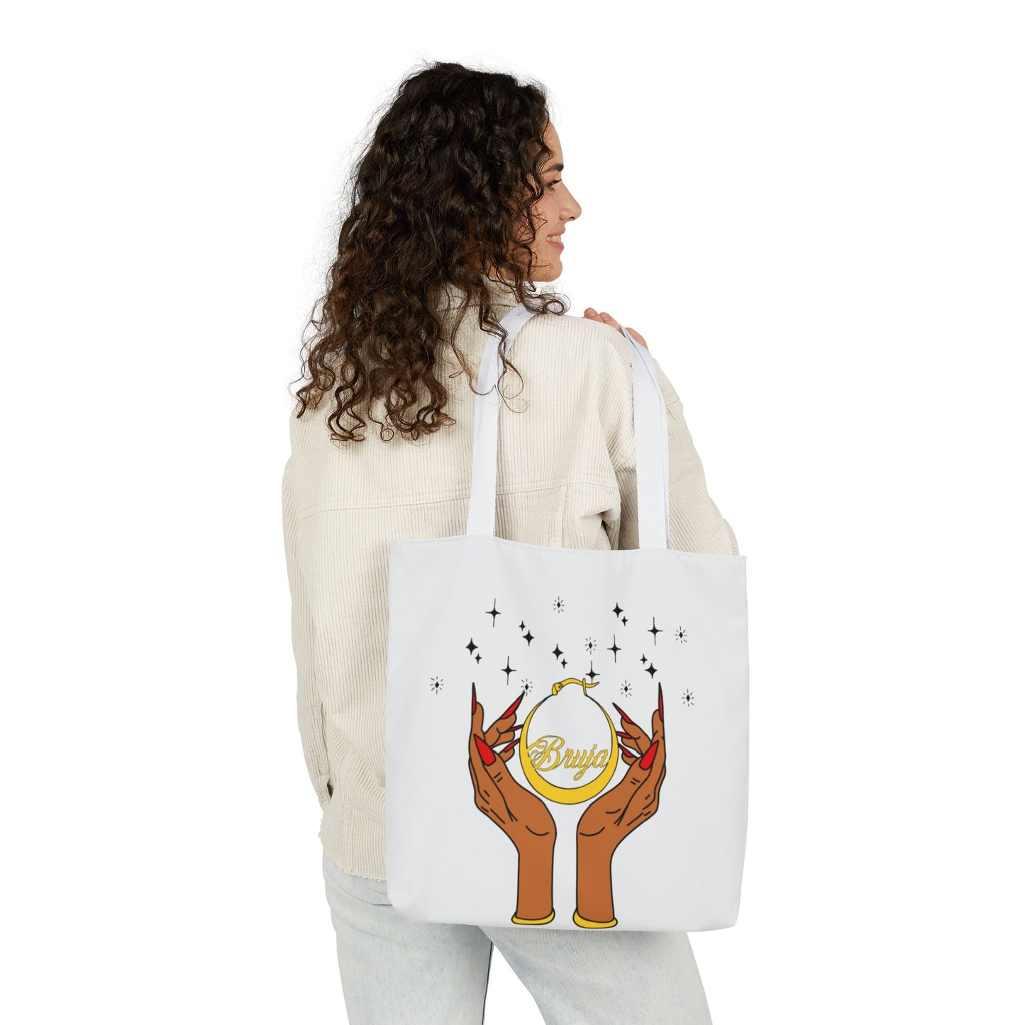 Bruja Canvas Tote Bag | Eco-Friendly, Stylish, Perfect for Everyday Use, Gifts, or Shopping