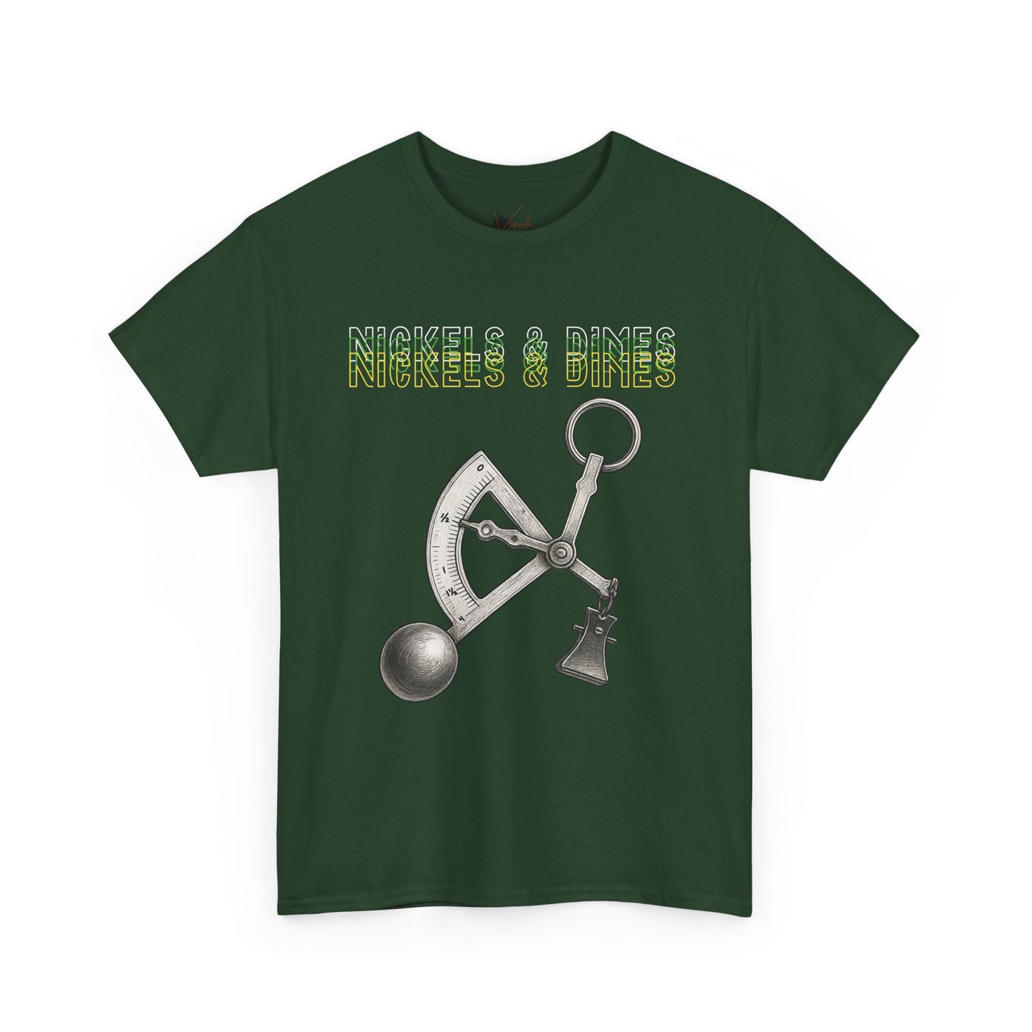 Pocket Scale Unisex Heavy Cotton Tee