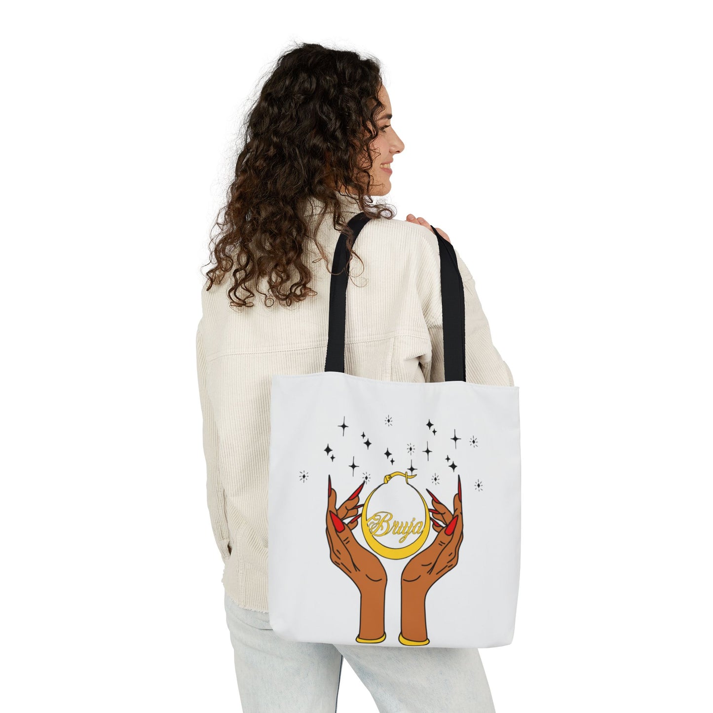 Bruja Canvas Tote Bag | Eco-Friendly, Stylish, Perfect for Everyday Use, Gifts, or Shopping