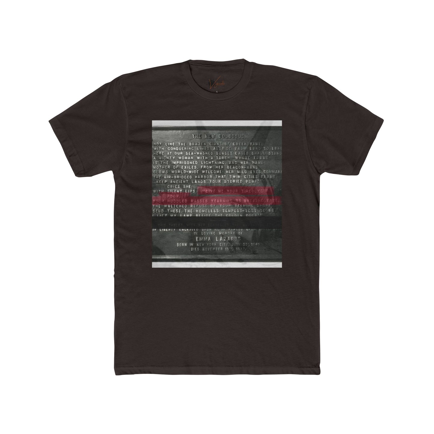 The New Colossus - Cotton Crew Tee