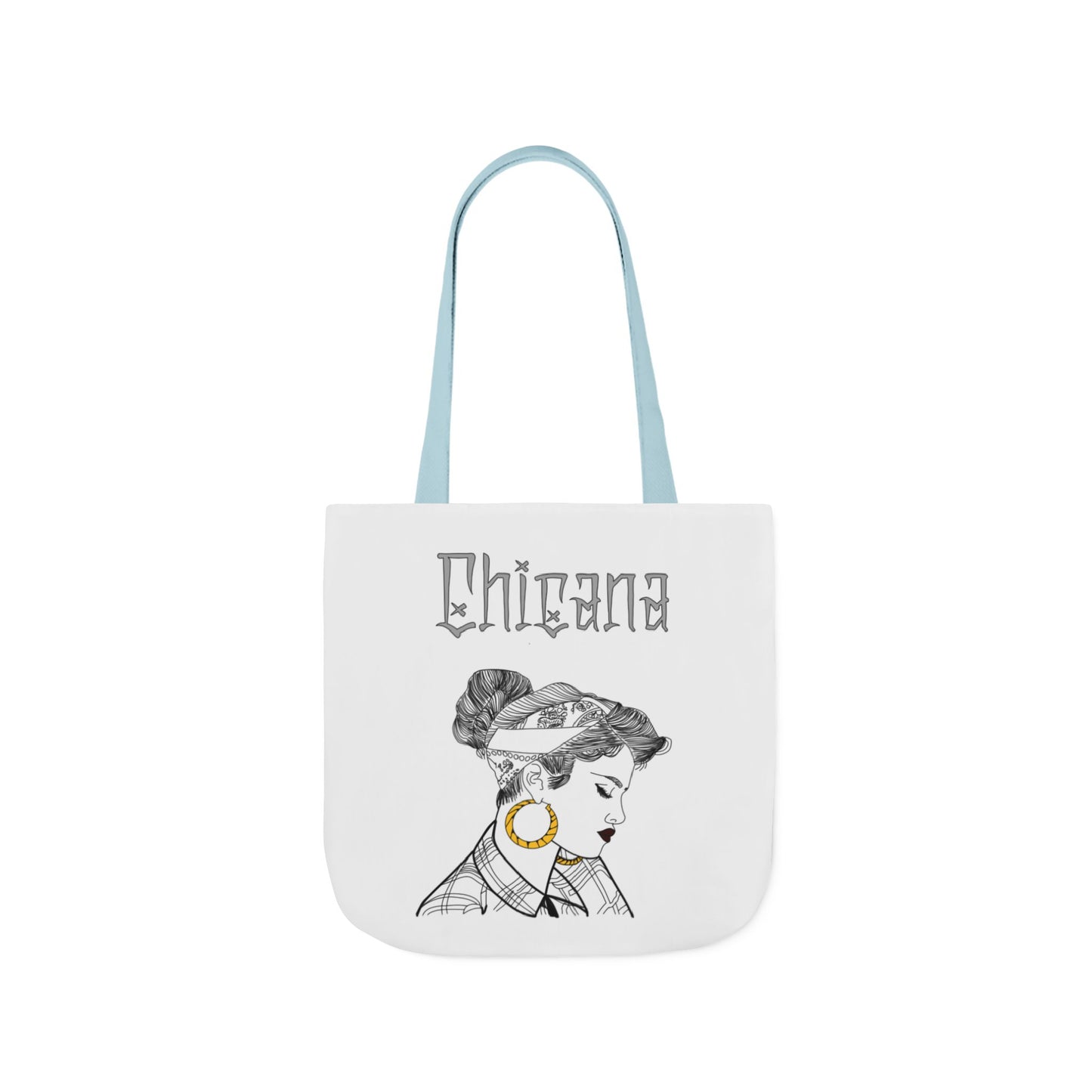 Chicana Canvas Tote Bag - Stylish Eco-Friendly Carryall for Fashion Lovers, Art Enthusiasts, Gifts for Her, Everyday Use