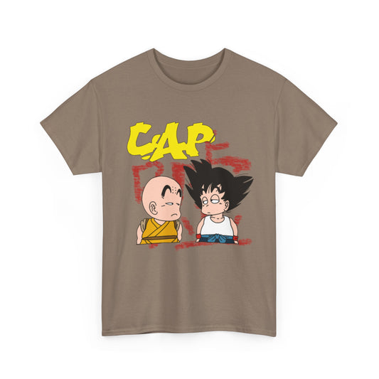 Goku and Krillin aint buying it. CAP!