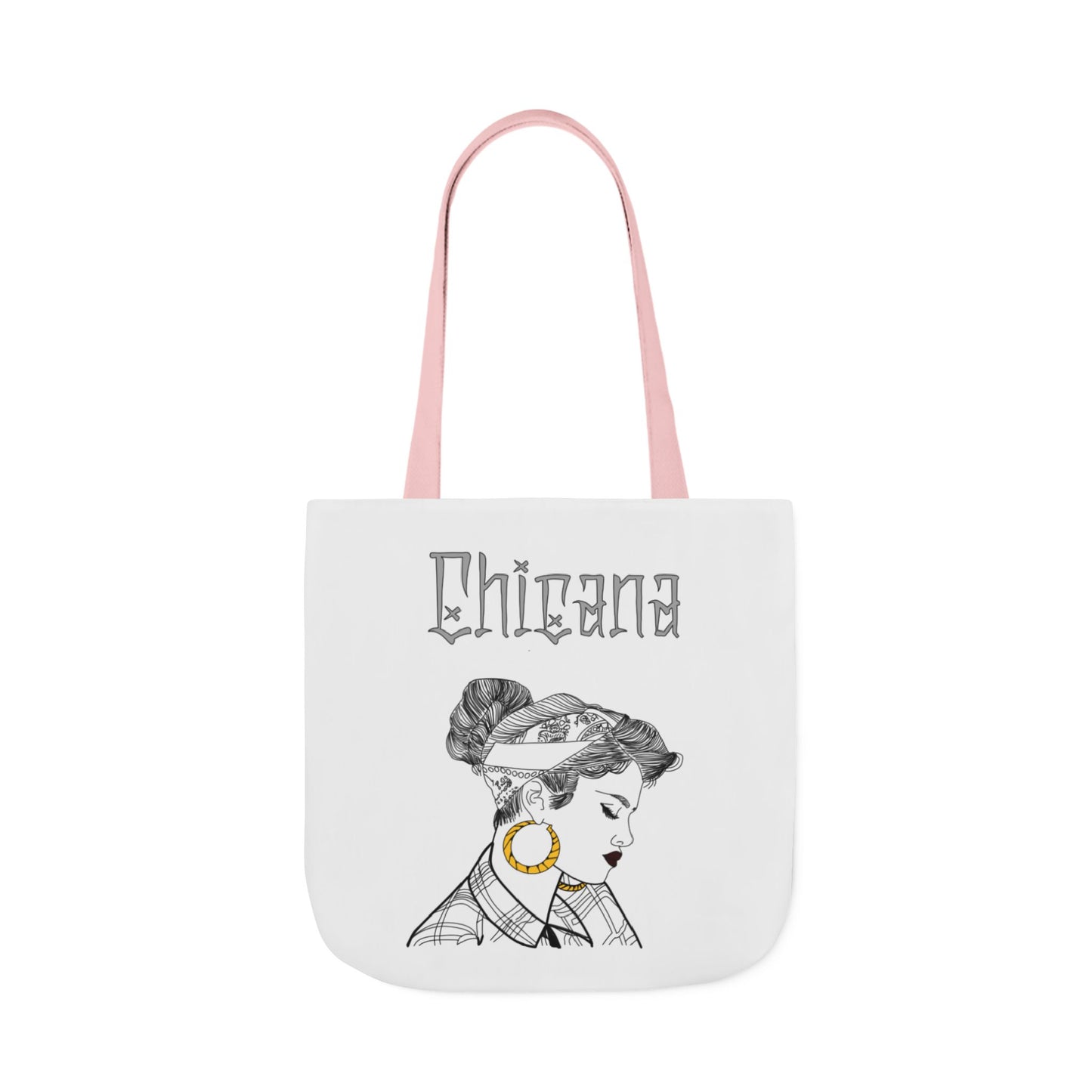 Chicana Canvas Tote Bag - Stylish Eco-Friendly Carryall for Fashion Lovers, Art Enthusiasts, Gifts for Her, Everyday Use