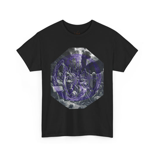 Ezekiel's Wheel Graphic Unisex Heavy Cotton Tee