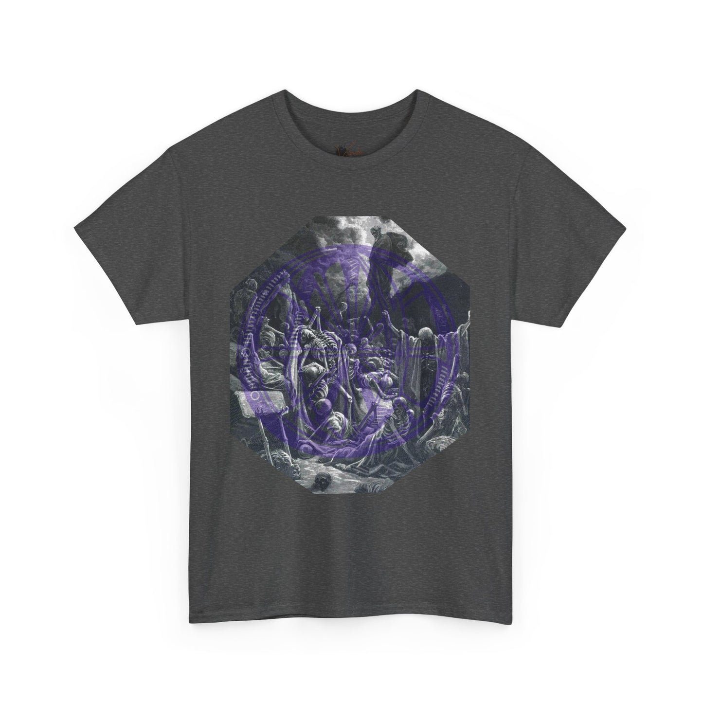 Ezekiel's Wheel Graphic Unisex Heavy Cotton Tee