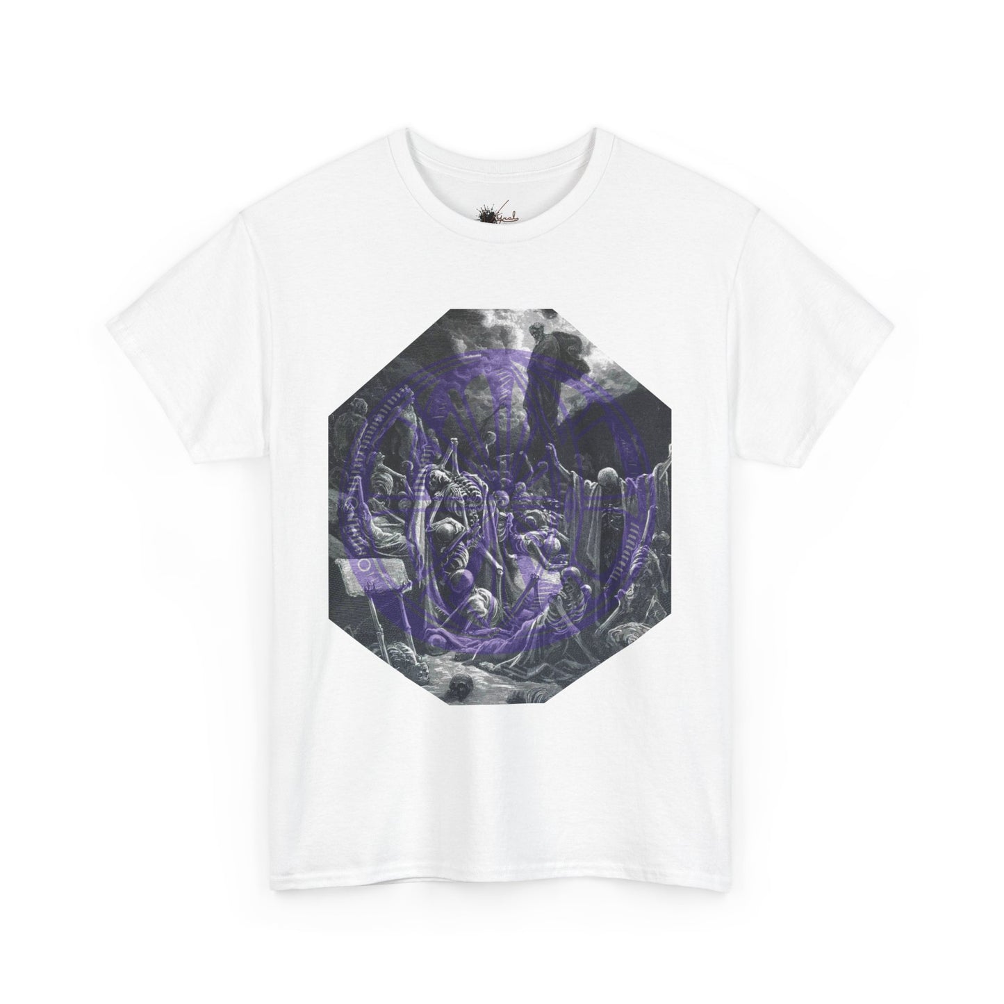 Ezekiel's Wheel Graphic Unisex Heavy Cotton Tee