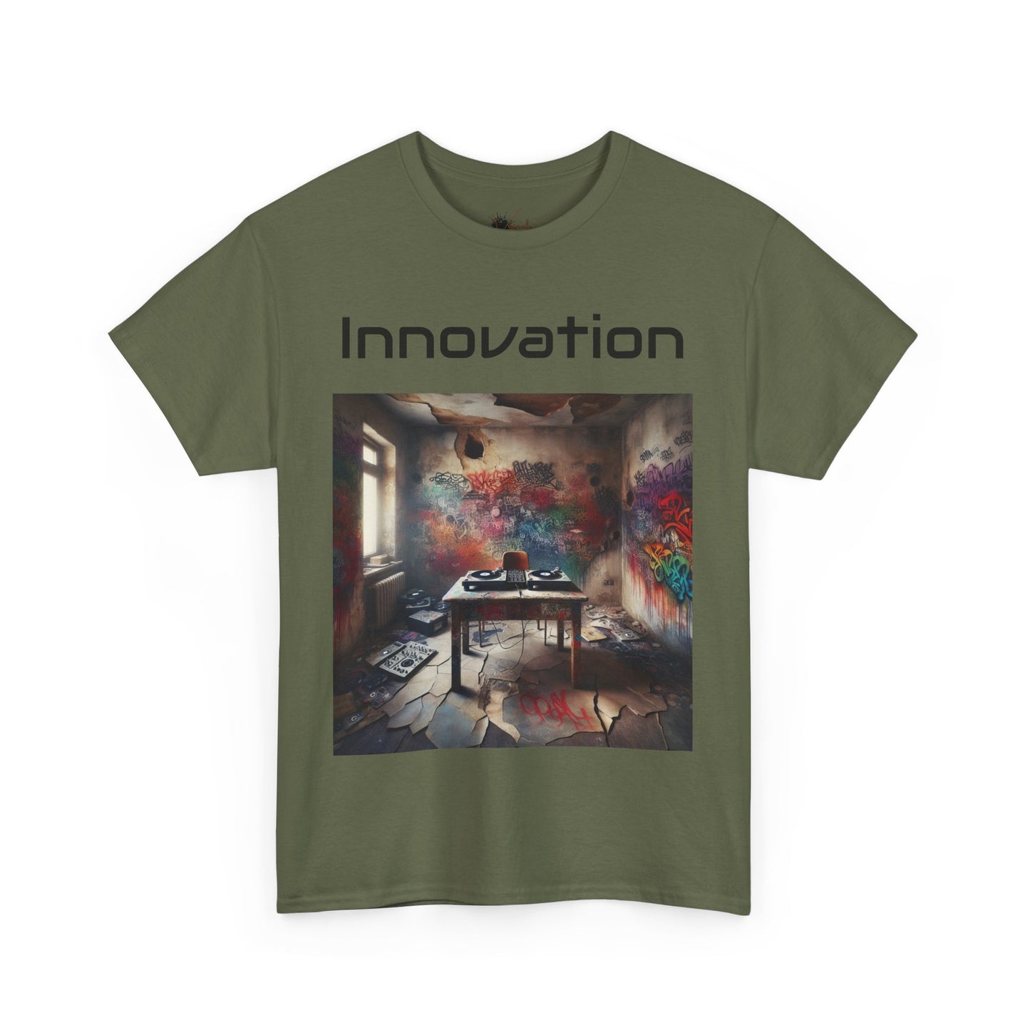 Innovation Graphic Unisex Heavy Cotton Tee - Inspire Creativity